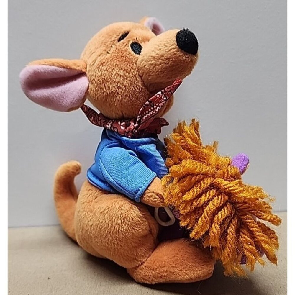 Giddy-Up Roo 2000s Disney Winnie The Pooh Star Bean Vintage Mattel